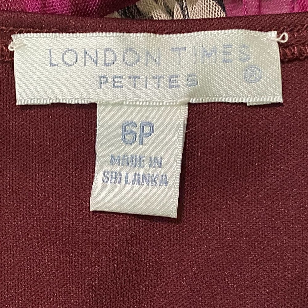 London Times Keyhole neck dress - Picture 10 of 13